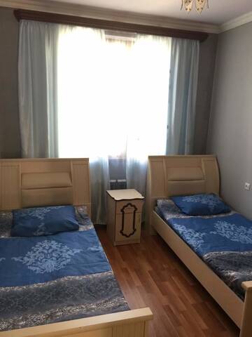 Двухместный номер с 1 кроватью или 2 отдельными кроватями, общая ванная комната в  Arm Hostel